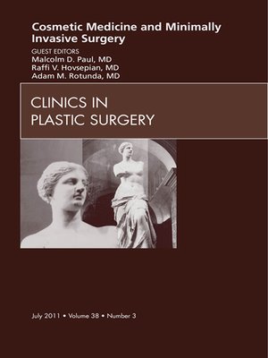 cover image of Cosmetic Medicine and Surgery, an Issue of Clinics in Plastic Surgery